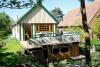 Spiekeroog Foto 1 Terasse und Garten mit Sandkasten