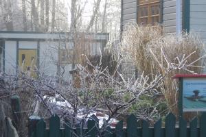 Spiekeroog Foto 9 Im Hintergrund der Schuppen