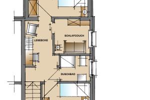 Spiekeroog Foto 2 Grundriss Obergeschoss