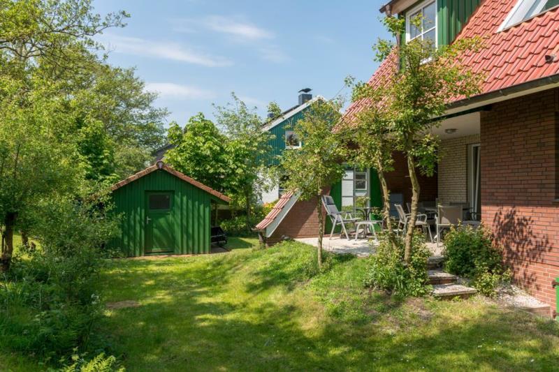 Spiekeroog Foto 7 Ferienhaus Bi d'utkiek 20 - Garten