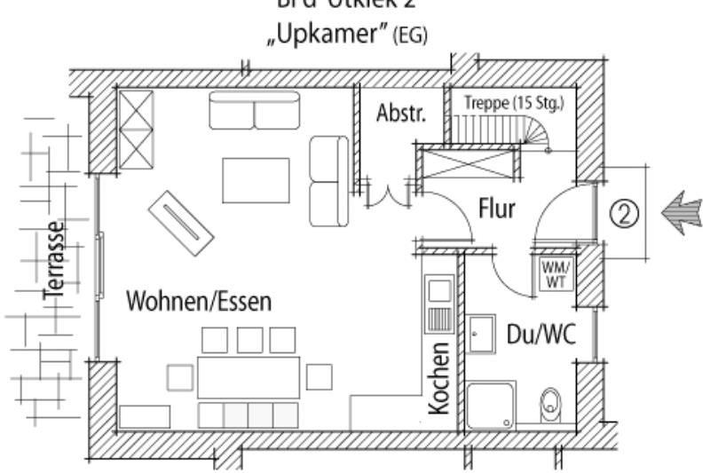 Spiekeroog Foto 4 Gebäude I Wohnung Upkamer EG