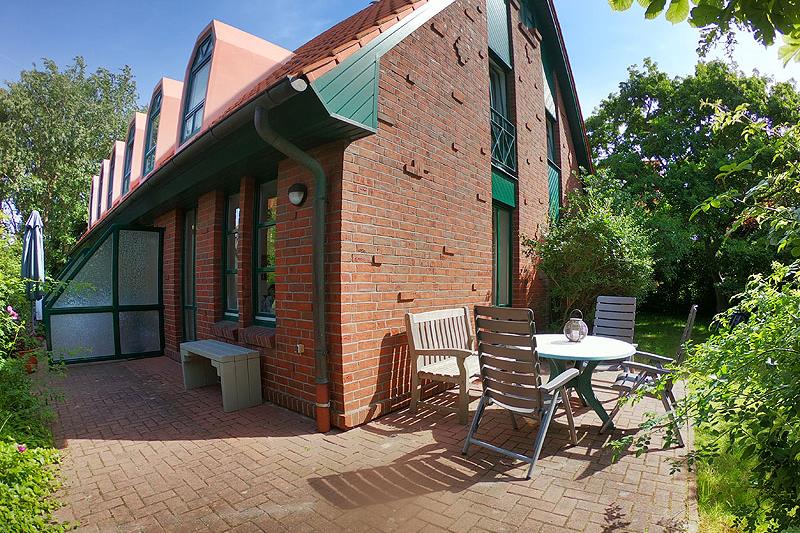 Spiekeroog Foto 2 Feriendomizil mit zwei Terrassen 