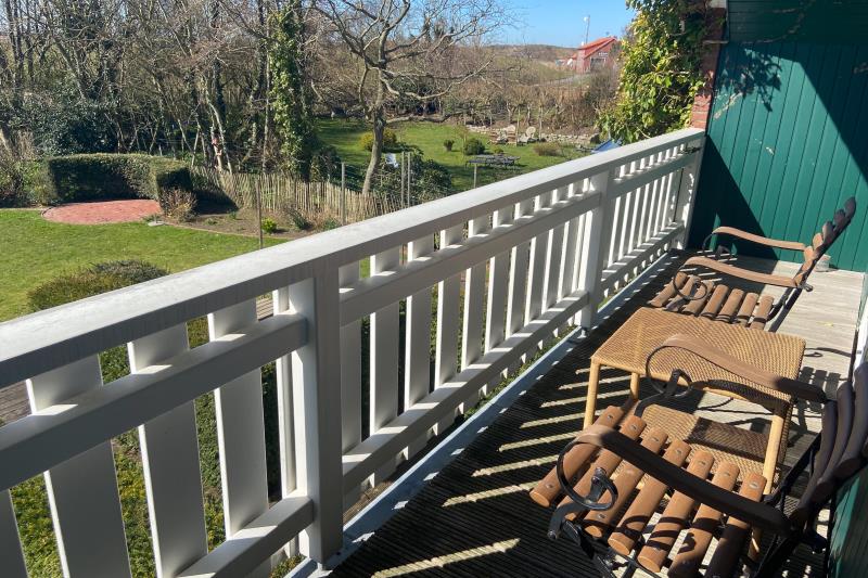 Spiekeroog Foto 6 Wohnung 4 - Balkonblick