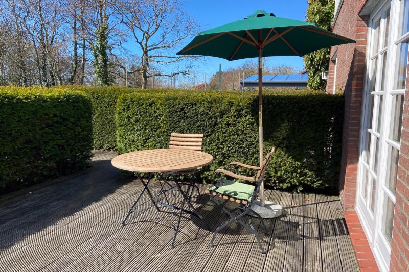 Spiekeroog Foto 7 Wohnung 1 - Terrasse