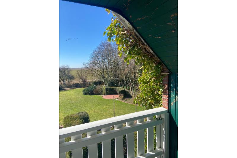 Spiekeroog Foto 5 Wohnung 4 - Balkonblick